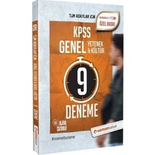 Uzman Kariyer Kpss Genel Yetenek Genel Kültür 9 Deneme Dijital Çözümlü