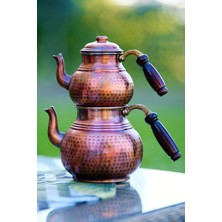 Bakır Concept Bakır Çaydanlık Çekiç Dövmeli Kalın oksit Renk