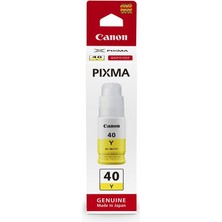 Canon Gı-40 Sarı  Şişe Mürekkep Kartuş 3402C001