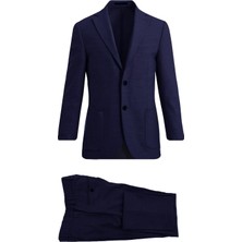 Uki Lacivert Casual Takım Elbise