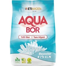 Eti Maden Aqua Bor Matik Toz 6 kg Beyazlar