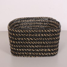 My Lamp MYLAMP Karadeniz Muz Lif El Yapımı  Büyük Sepet 35x35x20 cm