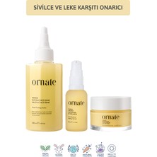 Gözenek Karşıtı Yağlı Ciltler Için Aha Bha, Niyasinamit Içerikli Bakım Seti