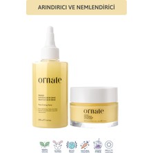Yağlı Ciltler Için Gözenek ve Karşıtı, Nemlendirici Aha Bha, Niacinamide Etkili Bakım Seti