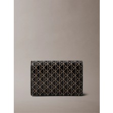 Ck LV04F1083G Emblem Aop Accordıon Cardcase Kadın Cüzdan