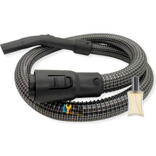 Yedek Parça Pendik Arnica Uyumlu Tesla Premium ET14320 Süpürge Çelik Telli Hortumu Hediyeli