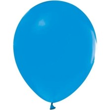 Mavi 12'' Baskı Balonu 100'LÜ Paket