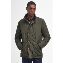 Barbour Waterproof Shoveler Kapitone Ceket OL91 Dk. Olıve