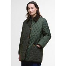 Barbour Meryl Kapitone Ceket OL74 Olive/ancient Tartan