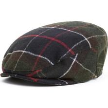 Barbour Heidi Tartan Düz Şapka TN11 Classic Tartan