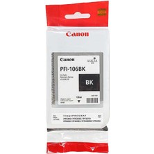 Canon PFI-106BK Siyah Kartuş 130ML