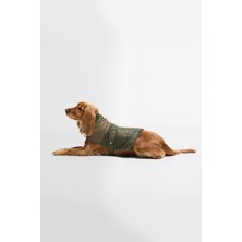 Barbour Brampton Kapitone Köpek Montu OL71 Olive/khaki