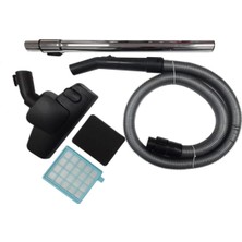 Gri Elektrikli Süpürge Hortum ve Hepa Filtre Seti Temizlik