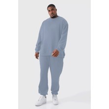 Erkek Battal Rahat Kesim Ince Eşofman Altı SPR24BEA51