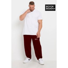 Erkek Büyük Beden Buyuk Brooklyn Baskılı Ince Eşofman Altı  SPR25BEA50