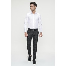 Efor Erkek P 1083 Slim Fit Siyah Spor Pantolon