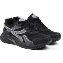 Unisex Siyah Özel Tasarım Modern Konforlu Rahat Sneaker Günlük Yürüyüş Ayakkabısı