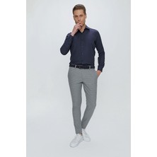 P 1103 Slim Fit Gri Spor Pantolon