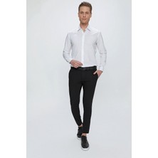 Efor Erkek P 1077 Slim Fit Siyah Spor Pantolon