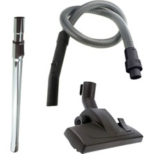 Gri Elektrikli Süpürge Hortum Seti  ve Kullanışlı