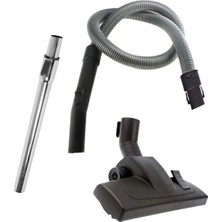 Gri Elektrikli Süpürge Hortum Seti  ve Pratik Temizlik Aksesuarı