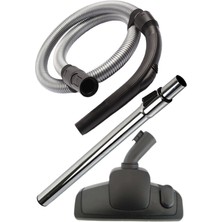 Gri li Elektrikli Süpürge Hortum Seti  ve Esnek Tasarım