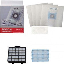 Gl-30 Bsgl 32000 Süpürge Toz Torbası ve Filtre Seti A+ Kalite Beyaz