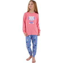 Rolypoly Kız Çocuk Pembe Pijama Takımı