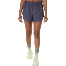 Asics Nagino Run Adjustable 4In  Short Kadın Mor Şort 2012D141-500