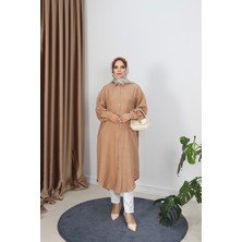 Düğmeli Uzun Tunik