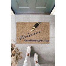 Parla Dijital Baskı Kişiye Özel Iç Kapı Dekorasyon Paspas PS11296