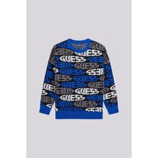 Bg Store Erkek Çocuk Mavi Kazak