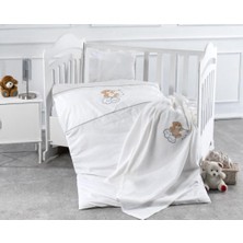 Belardı Nevresım Takımı Pıkelı Bebek 5 Pcs Belora Grı