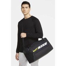 Nike Brasilia S Duff-9.0 Px Gfx  Sp2 41 Litres (52CM x 28 cm x 28 Cm) Spor Çanta Siyah