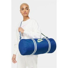Nike Heritage Duff 30 Lt Unisex (53,5cm x 25,5cm x 25,5cm) Günlük Stil Çanta Mavi
