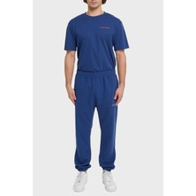 Les Benjamins % 100 Pamuk Elastik Bel Bantlı Cepli Jogger Spor Pantolon Erkek Pantolon LB21SSCORMUSP