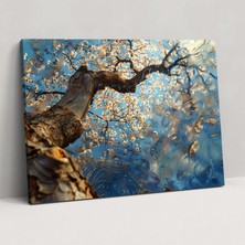 Popcas Vincent Van Gogh Badem Çiçeği Kanvas Tablo - Ev Dekorasyonu Için Vincent Van Gogh Kanvas Duvar Sanatı