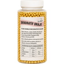 Dr.gusto Sprınkles 2 mm – 250 gr Altın