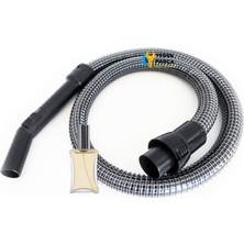 Yedek Parça Pendik Electrolux Uyumlu Ultra Silencer EUSC66-SBT Süpürge Çelik Telli Hortumu Hediyeli