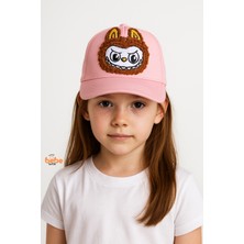 Labubu Karakterli Çocuk Şapka – Sevimli Nakışlı Yazlık Kep 6-12 Yaş Kız Çocuk Şapka Modeli
