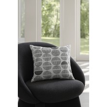 Duck Geo Kırlent Kılıfı Bej 40X40