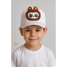 Labubu Karakterli Çocuk Şapka – Sevimli Nakışlı Yazlık Kep 6-12 Yaş Erkek Çocuk Şapka Modeli