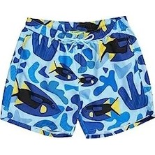 Wwf Market Blue Tang Mavi Erkek Deniz Şortu
