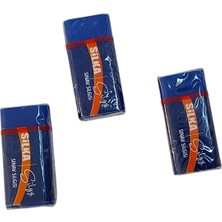 Silka Exam Silgi Mavi Sınav 3 Adet Küçük Boy