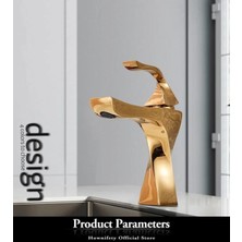 Banyo Lavabo Bataryası Gold Altın Dore Renk 7 Yıl Garantili Ithal Yeni Tasarım.