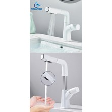 Banyo Lavabo Bataryası Asansörlü Yeni Sistem Beyaz Spiralli ve Fiskiyeli 7 Yıl Garantili Ithal