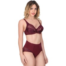 Bordo Mı Emay 177 B Toparlayıcı Sütyen Takım