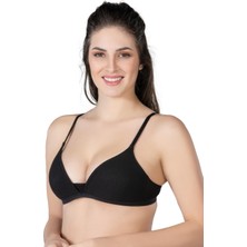 Siyah Mı Emay 1417 Modal Cotton Kaplı Sütyen