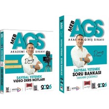 Yargı 2026 Meb-Ags Sayısal Yetenek Video Ders Notları + Soru Bankası 2 Li Set