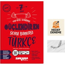 Ankara 7.sınıf Güçlendiren Türkçe Soru Bankası Hedef Deneme